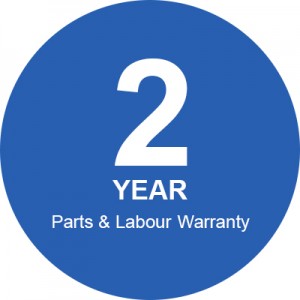 2-year warranty